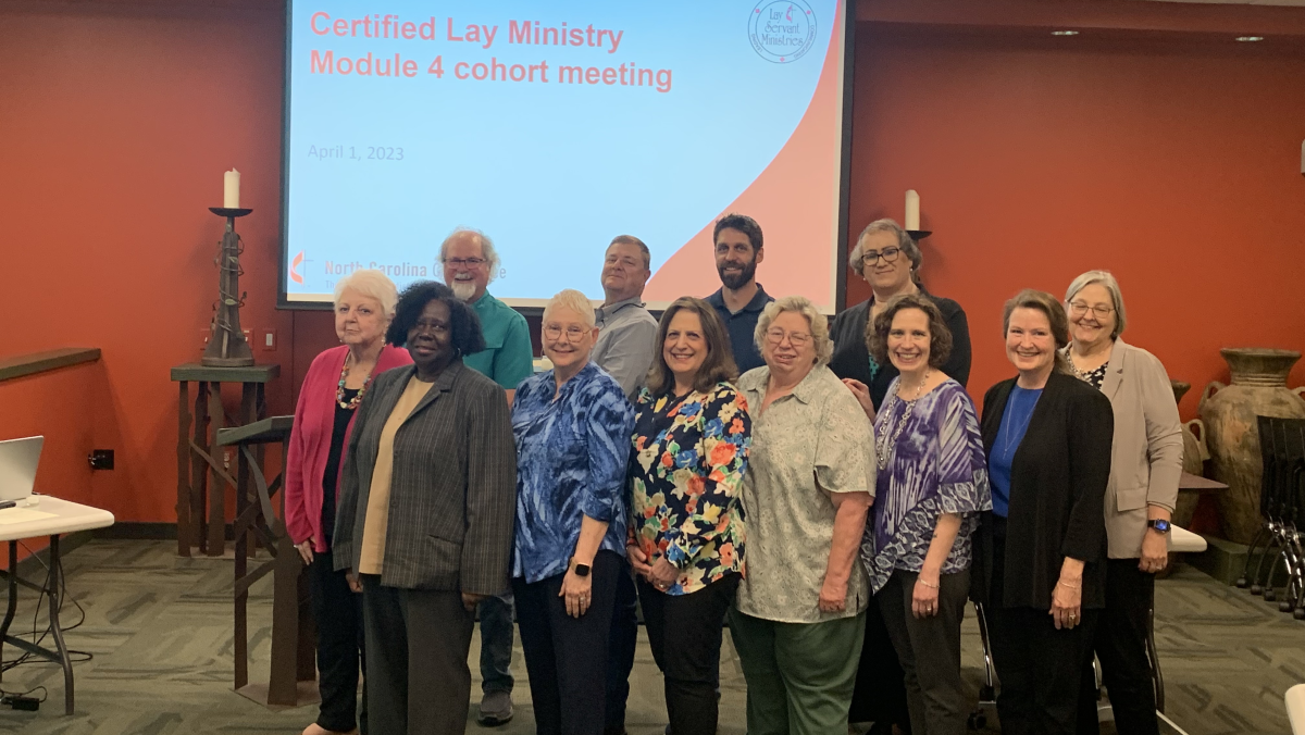 CONGRATULATIONS!                                        To the new cohort of Certified Lay Ministers! 